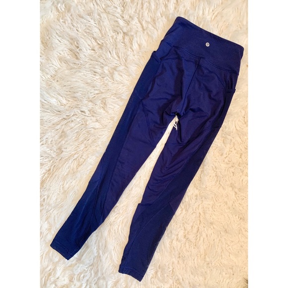 Lululemon Leggings with Mesh Detail - Picture 3 of 5